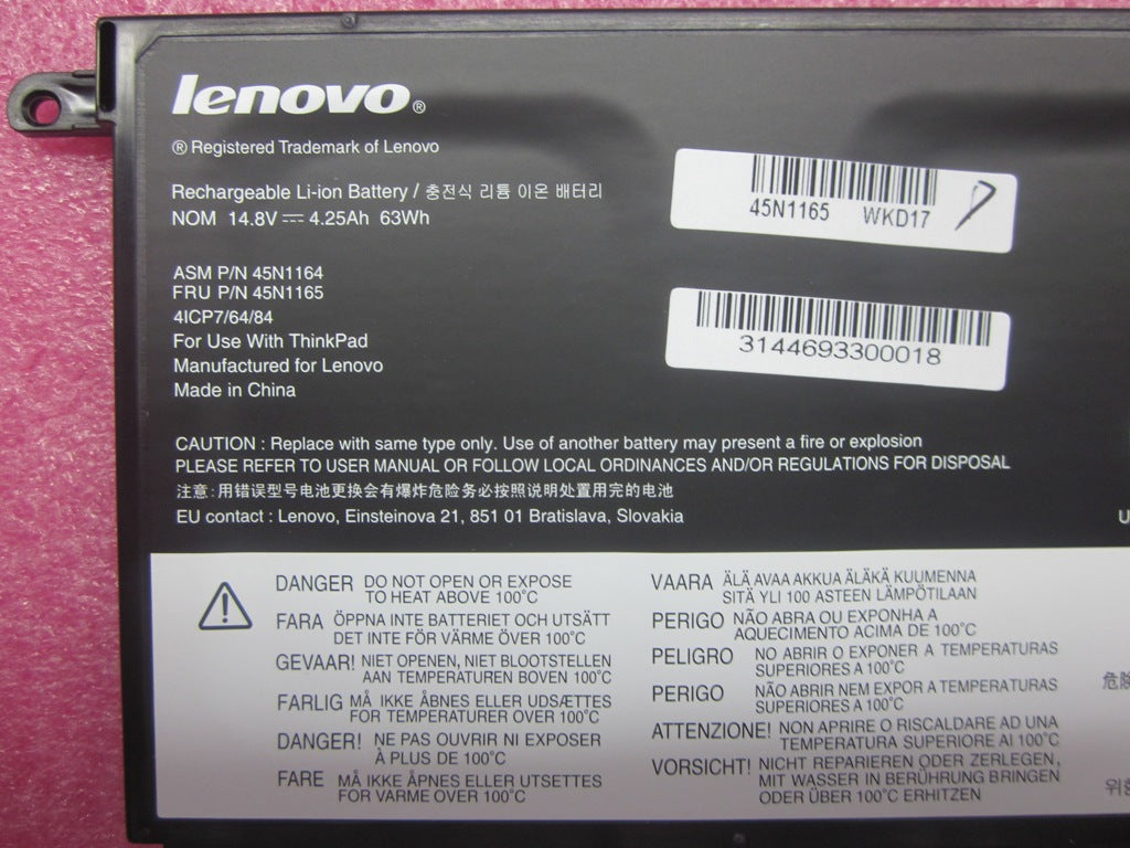 Lenovo Guinness Sony 4Cell ( 4S1P) - 45N1165