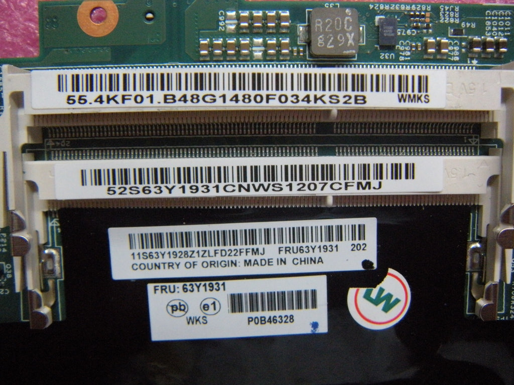 Lenovo Cdpop Plni5-2520Swg N-Amt Y-Tp - 63Y1931