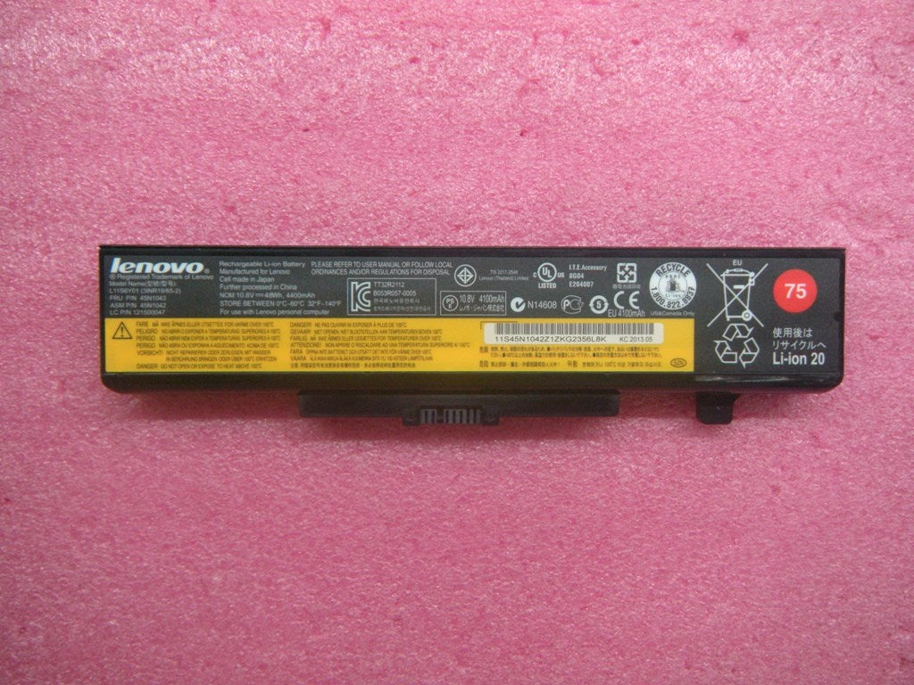 Lenovo Ba Rechargeable Batteries - 45N1043