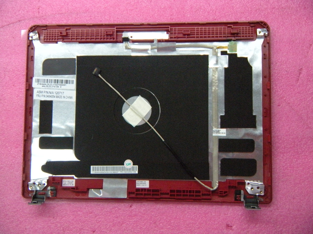 Lenovo Cover Lcd Cover Kit Red - 04W4354