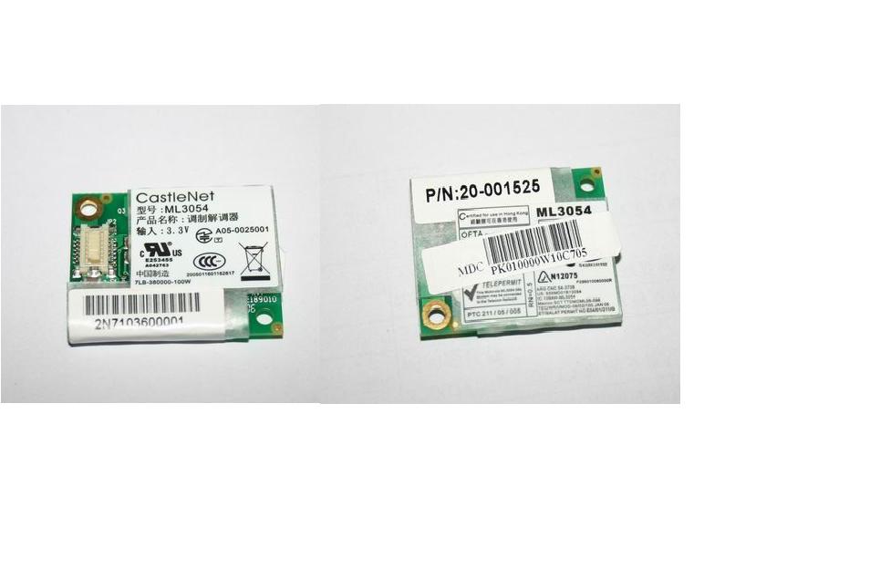 Lenovo Modem Card 56K Ml3054 - 20001525