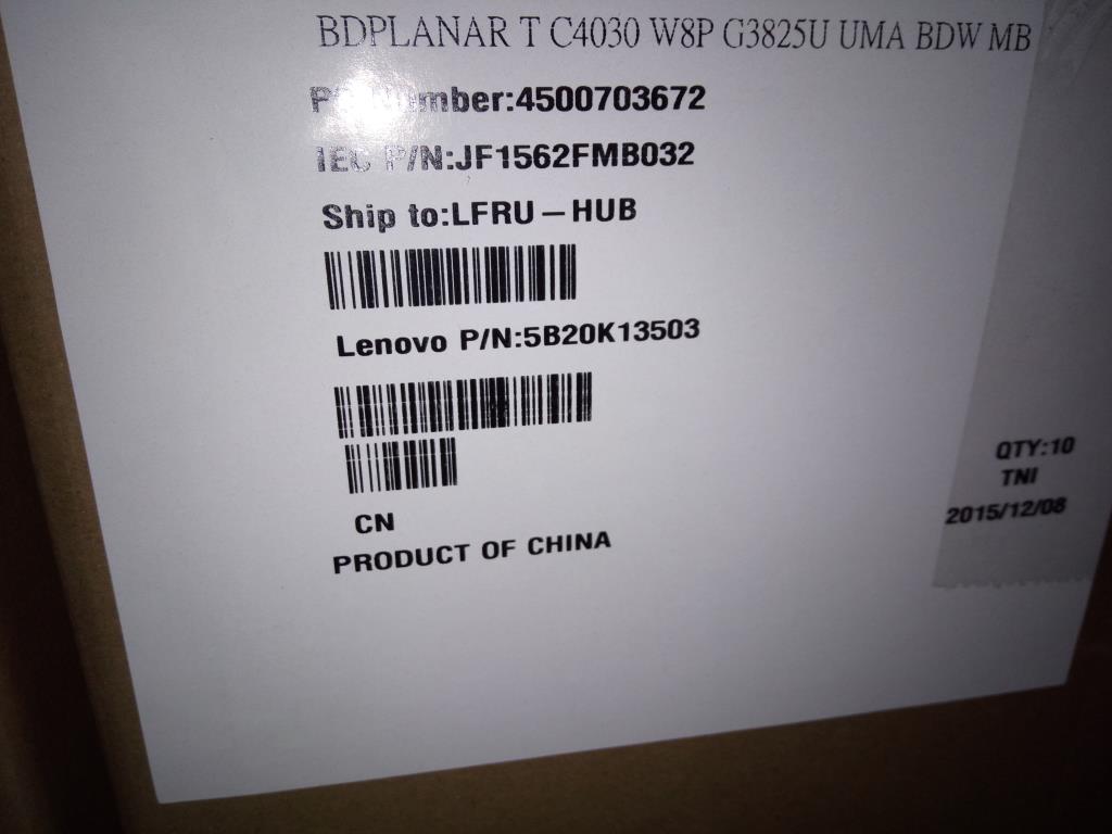 Lenovo Pl System Boards - 5B20K13503