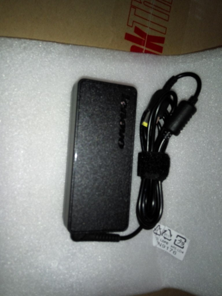 Lenovo 65W Rectangle AC Adapter, Black - 45N0263