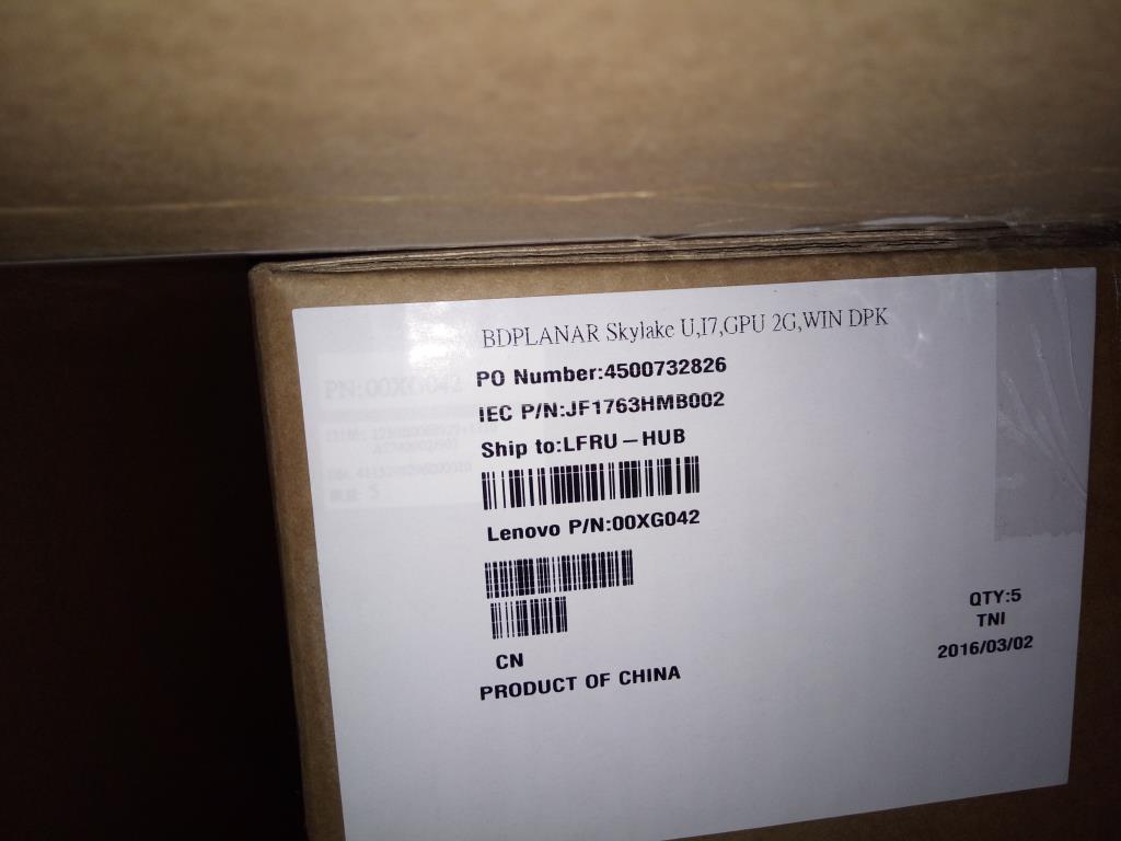 Lenovo Pl System Boards - 00XG042