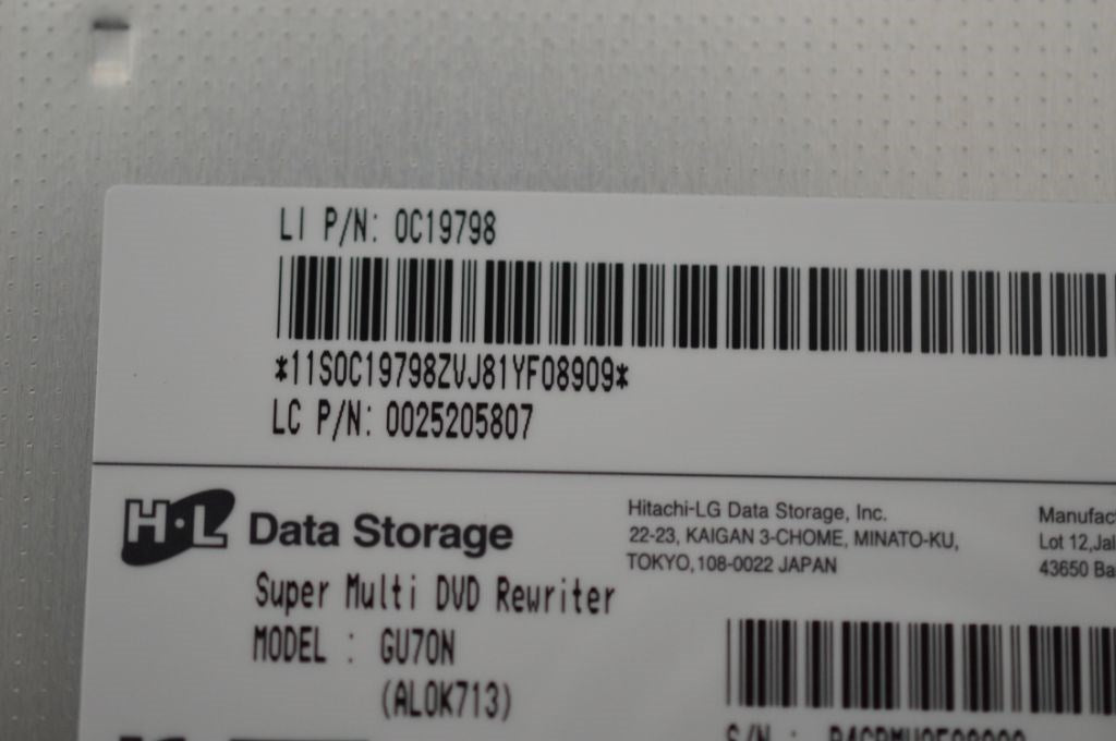 Lenovo Optiarc Gu70N Slim Tray Dvd Ra - 25205807