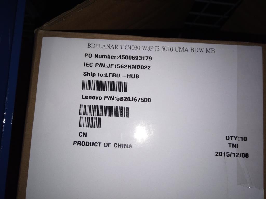 Lenovo Pl System Boards - 5B20J67500