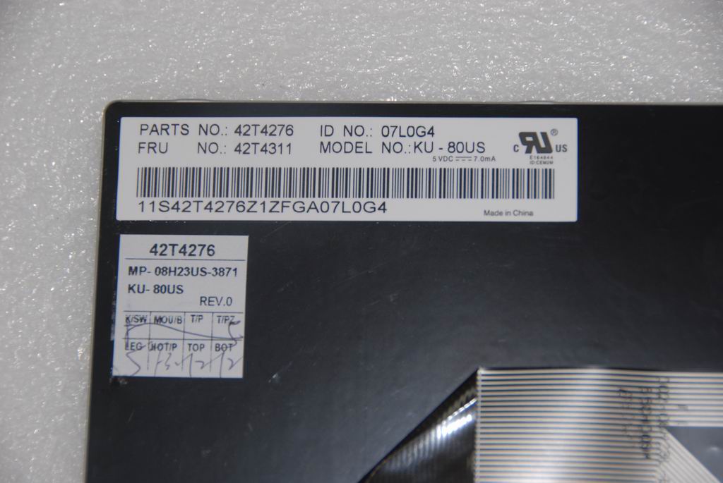 Lenovo Kb Ccy S10 Black Us Kbd/Mra - 25009586