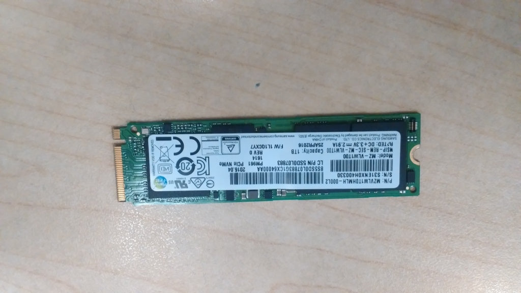 Lenovo SSD 1TB, M.2, 2280, PCIe 3x4, Standard, SK Hynix - 5SS1A40309