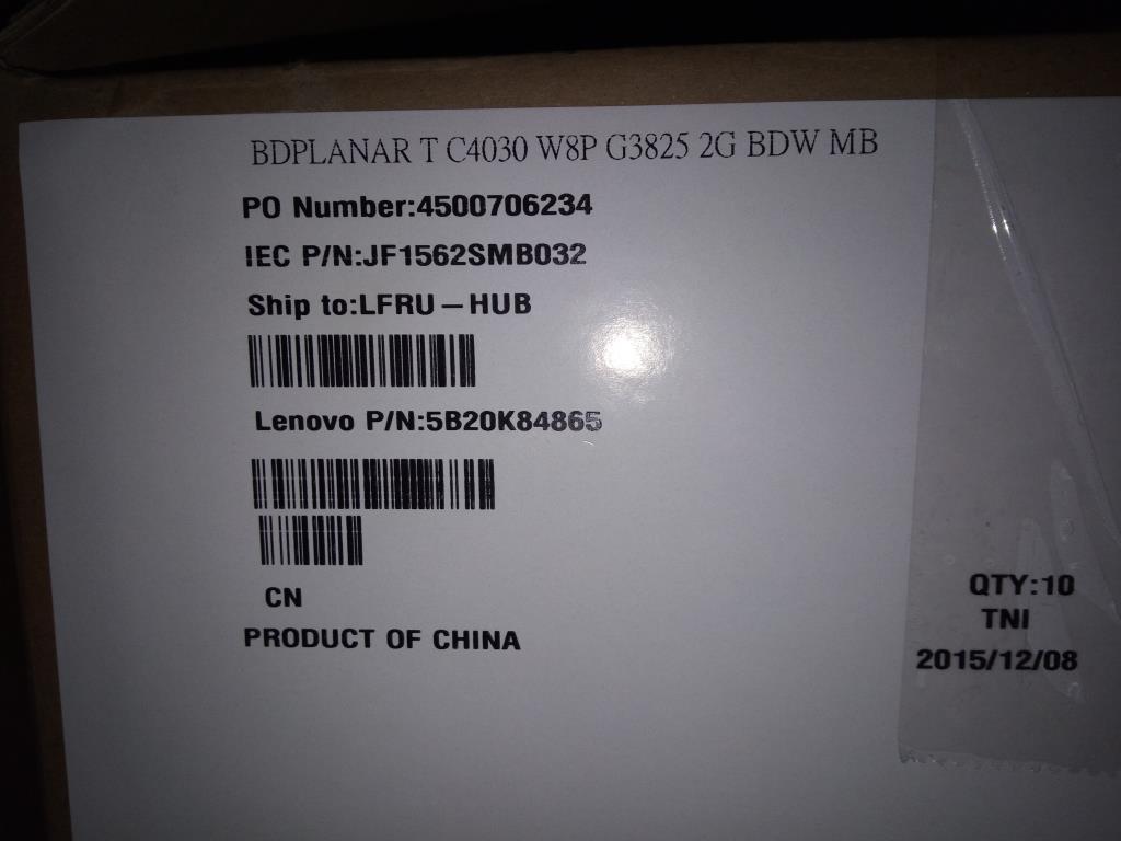 Lenovo Main Board - 5B20K84865