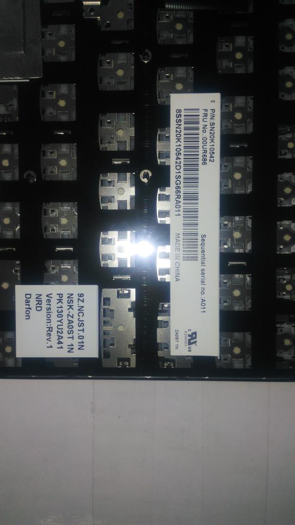 Lenovo Ki Keyboards Internal - 00UR686
