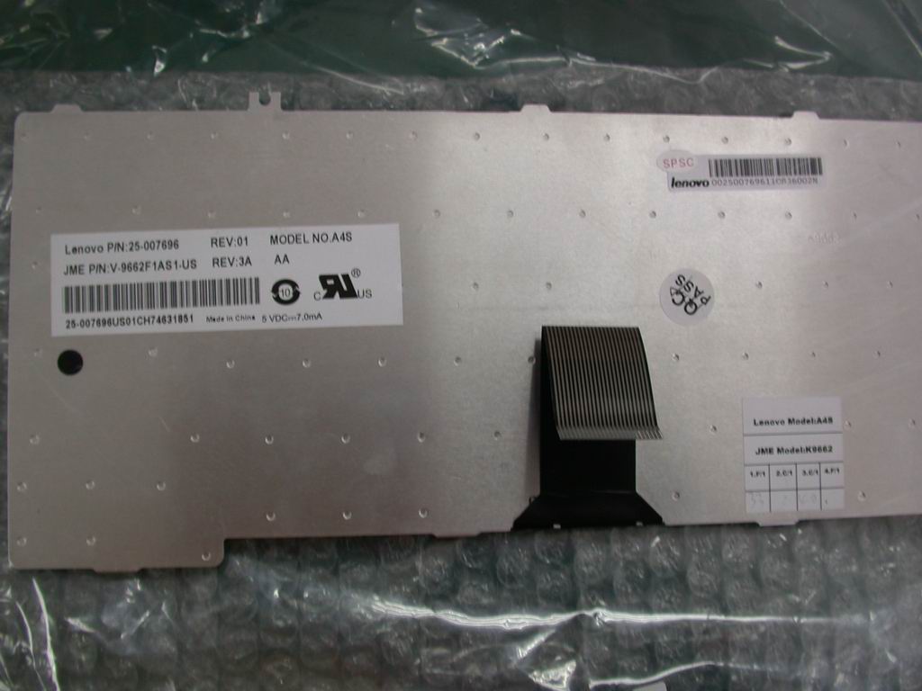 Lenovo Kb 84Key Sunrex New Us Orange - 25007696