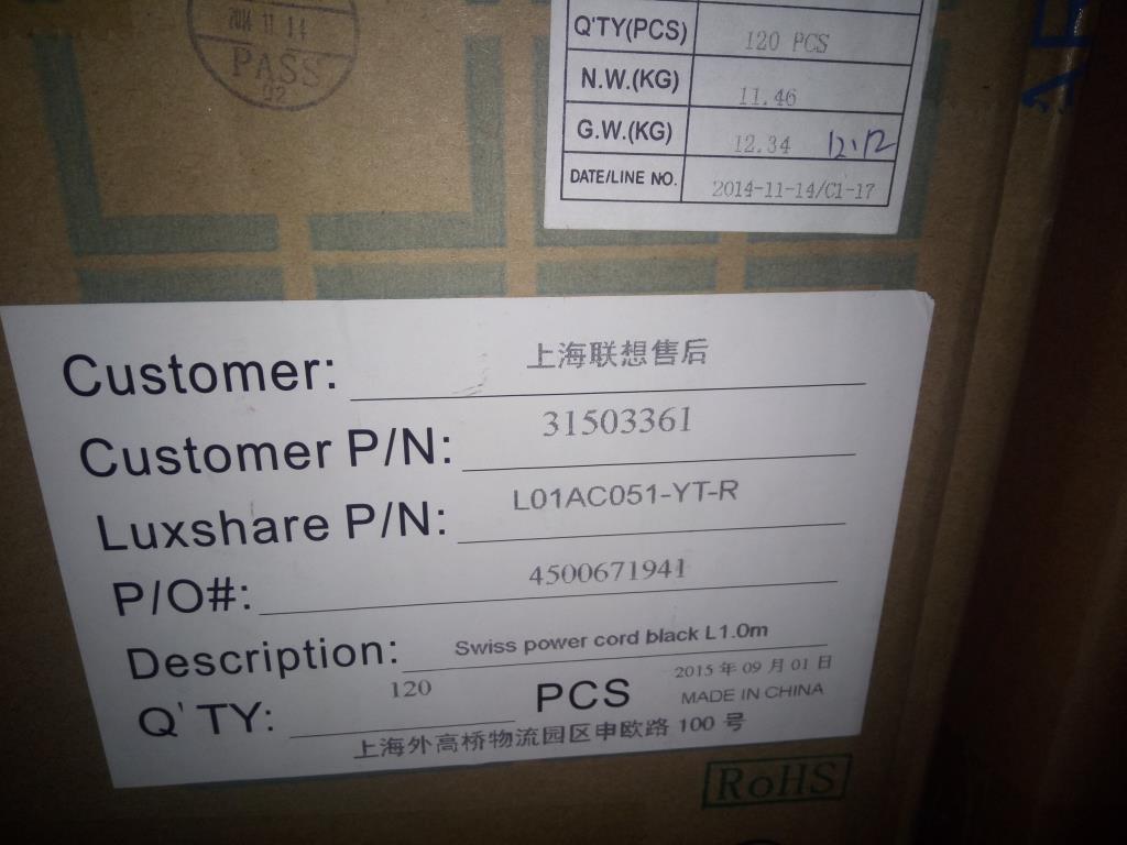 Lenovo Cc Cables External - 31503361