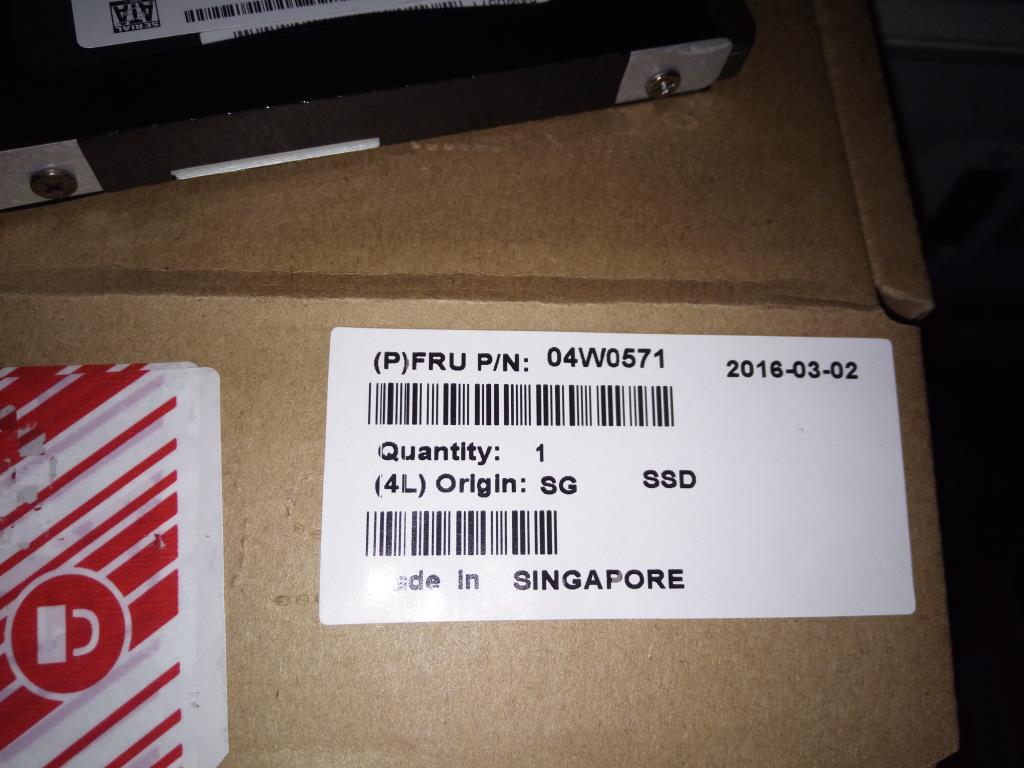 Lenovo Sd Solid State Drives - 04W0571