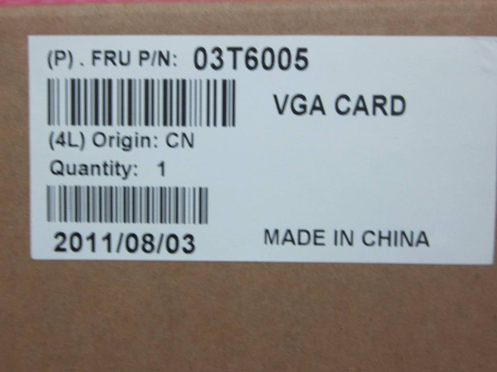 Lenovo Video Cards - 03T6005