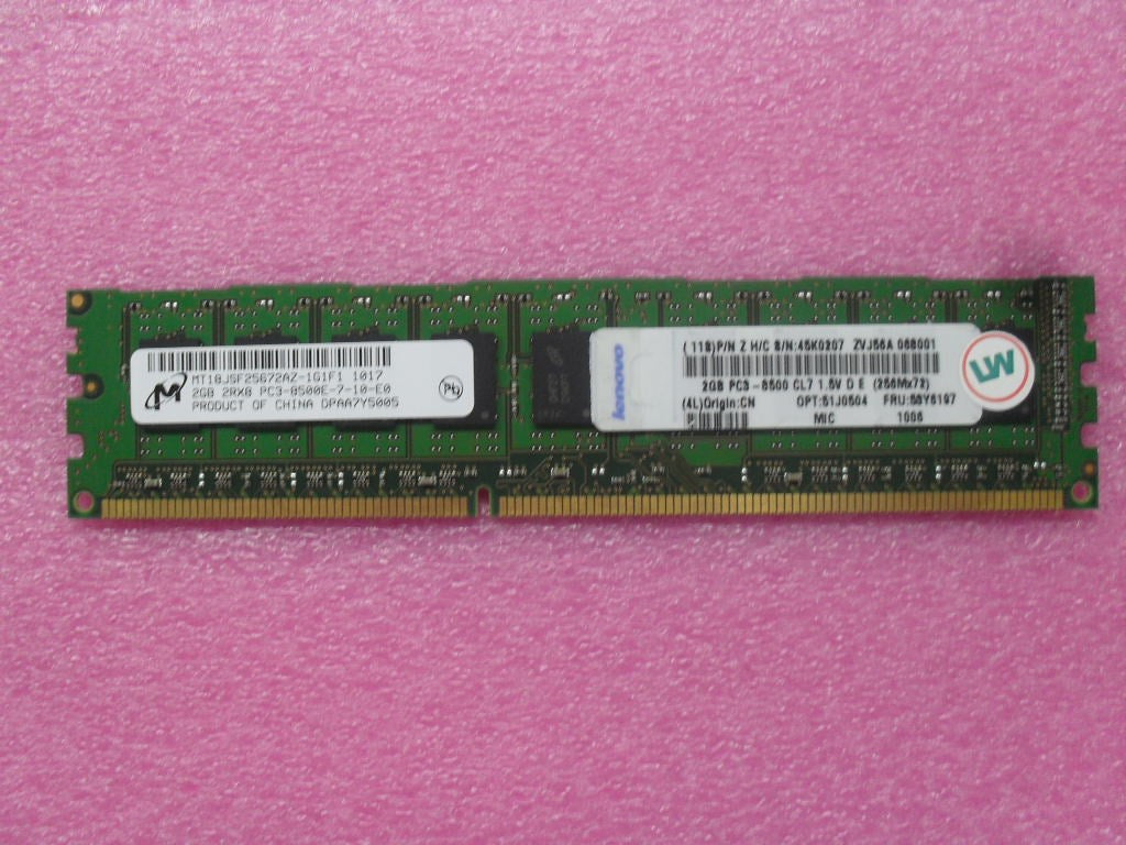 Lenovo Module 2Gb Ddr3 - 53Y6197