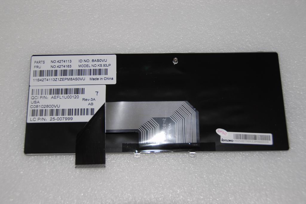 Lenovo Keyboard Us Srx Black Mra - 25007999