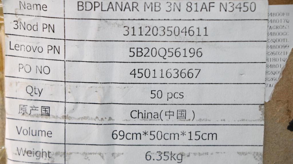 Lenovo Mb 3N 81Af N3450 Win Uma 4G - 5B20Q56196