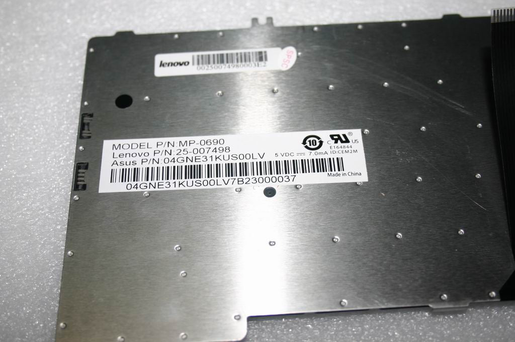 Lenovo Ccy Us 84Key A4S Org Kbd New - 25007498