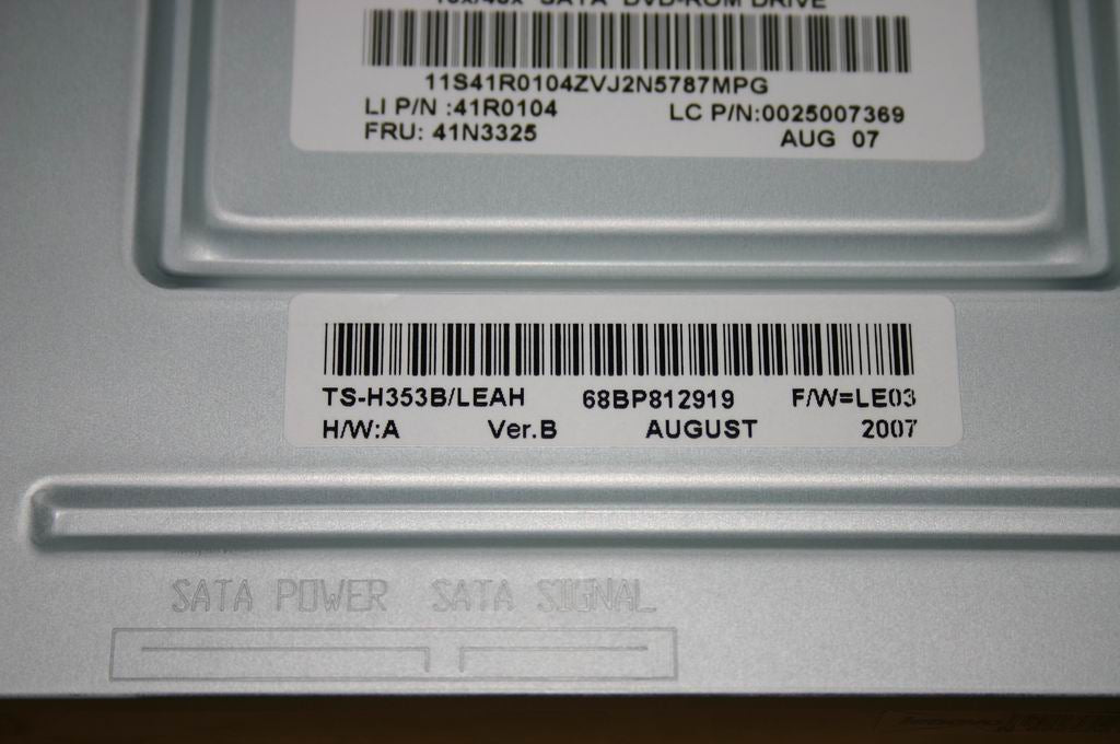 Lenovo Dvd Tsst 16X Ts-H353B Sata Bla - 25007369