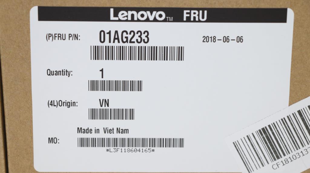 Lenovo Intel i3-8100T Processor, 3.1GHz, 4 Cores, 35W - 01AG233
