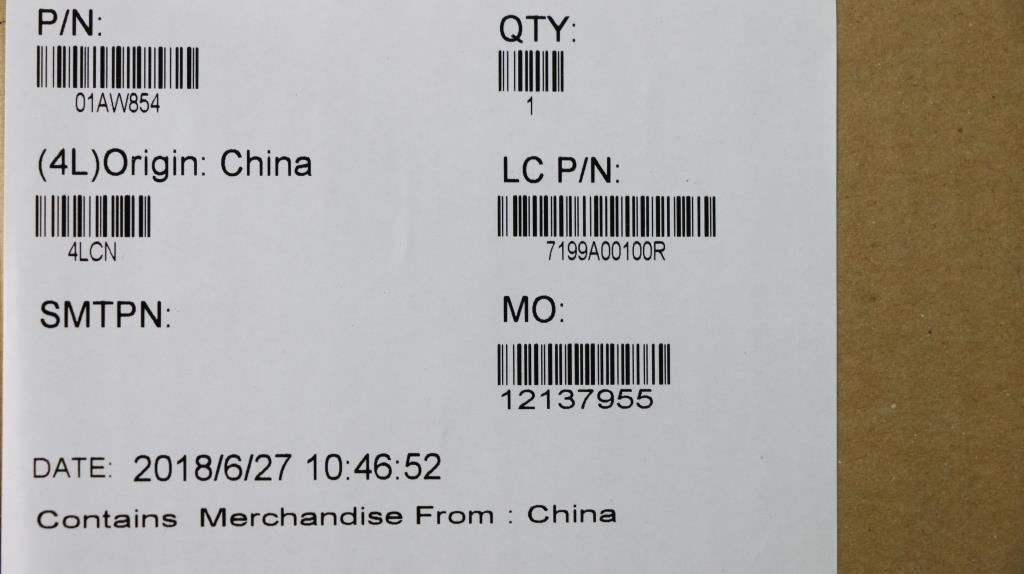 Lenovo Thin Kbd Se Chy - 01AW854