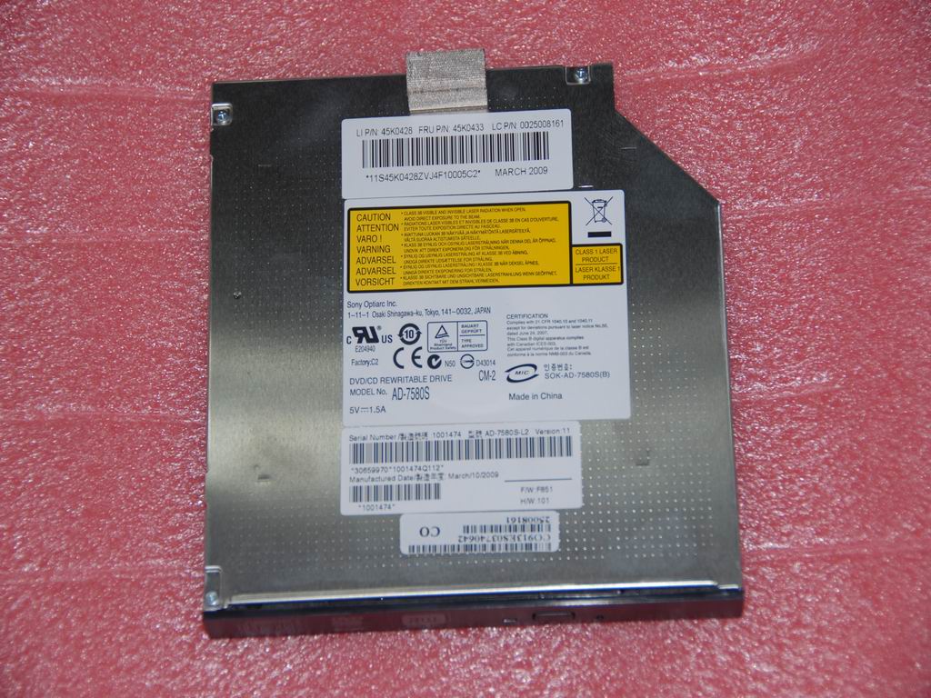 Lenovo Rambo Sata Optiarc Ad-7580S Sl - 25008161