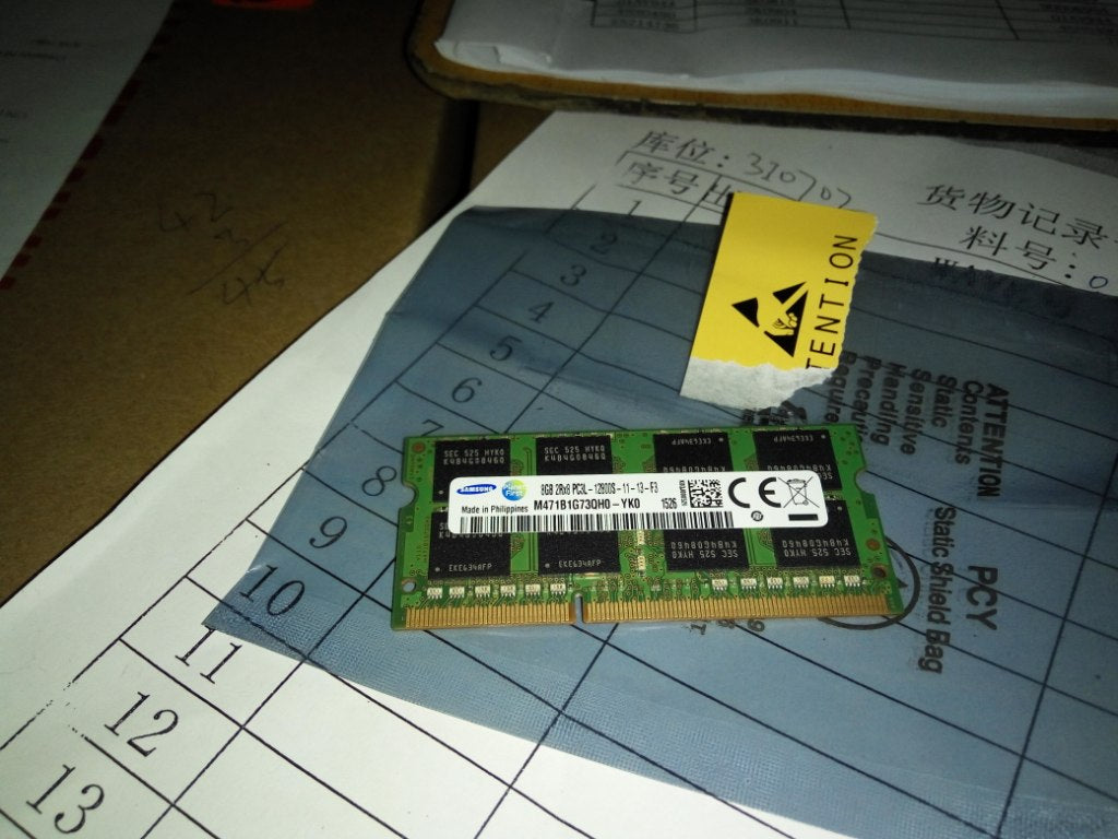 Lenovo 8GB Memory, DDR3L, 1600MHz, SODIMM - 0C40974