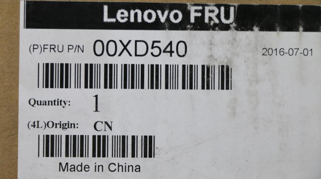 Lenovo Ma Mechanical Assemblies - 00XD540