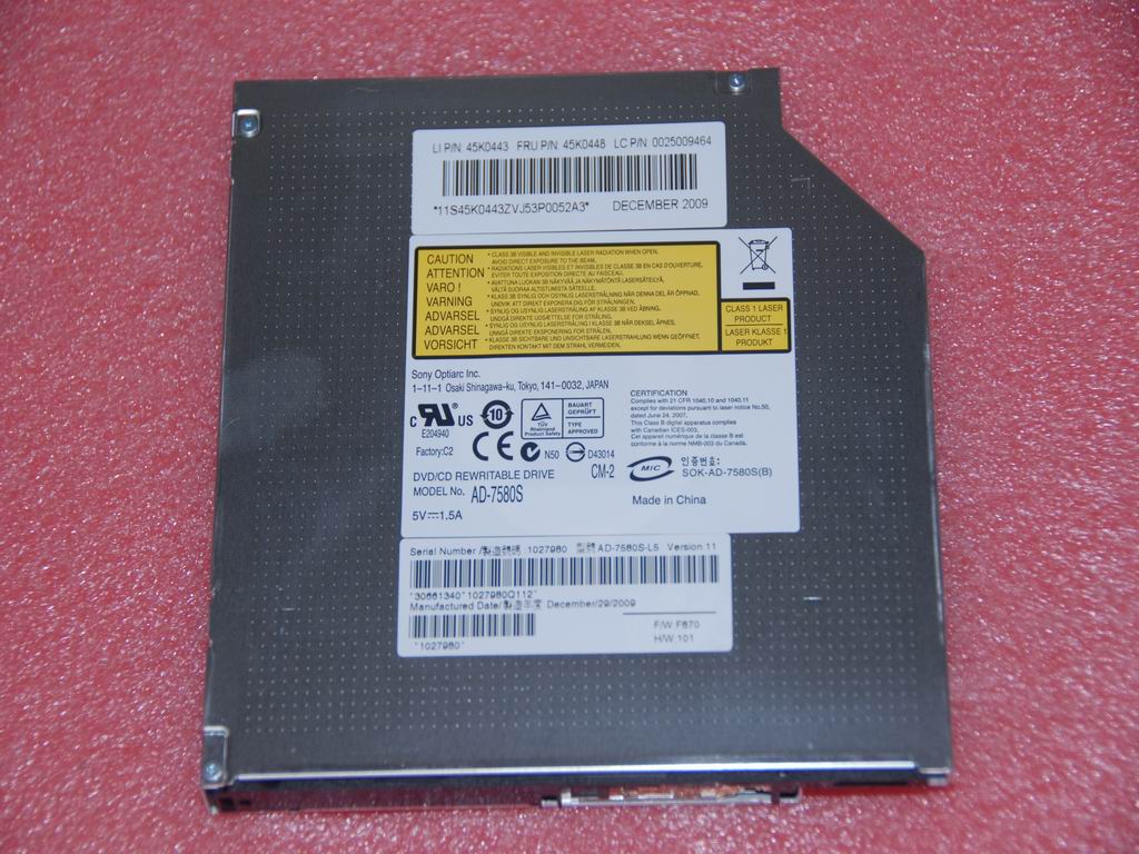 Lenovo Rambo Optiarc Ad-7580S Slim-W7 - 25009464