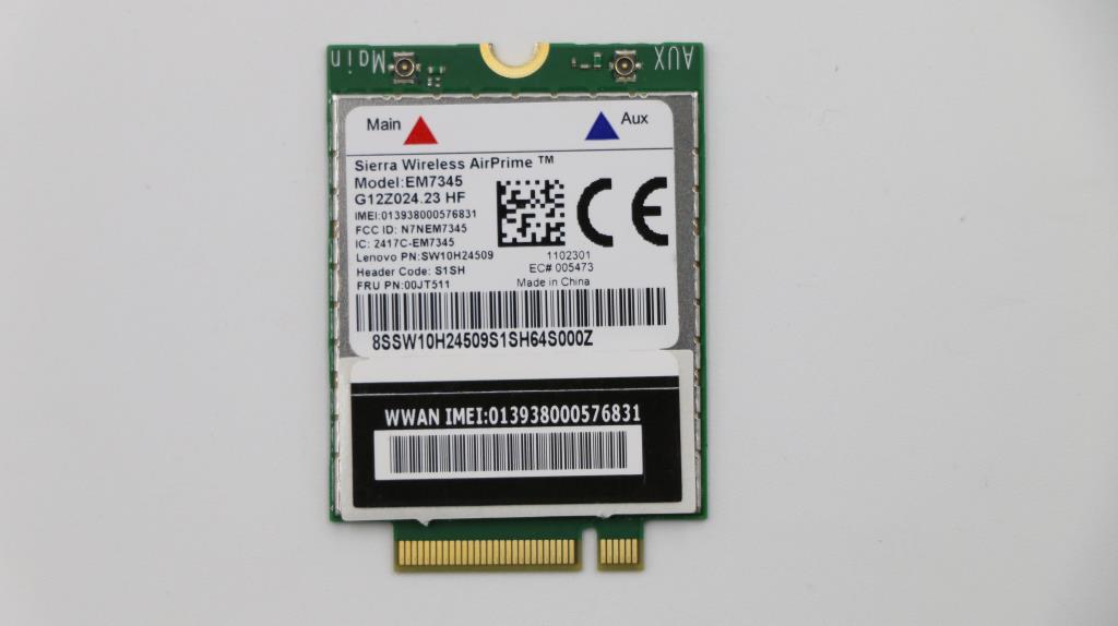 Lenovo Cw Wireless Wan Adapters - 00JT511