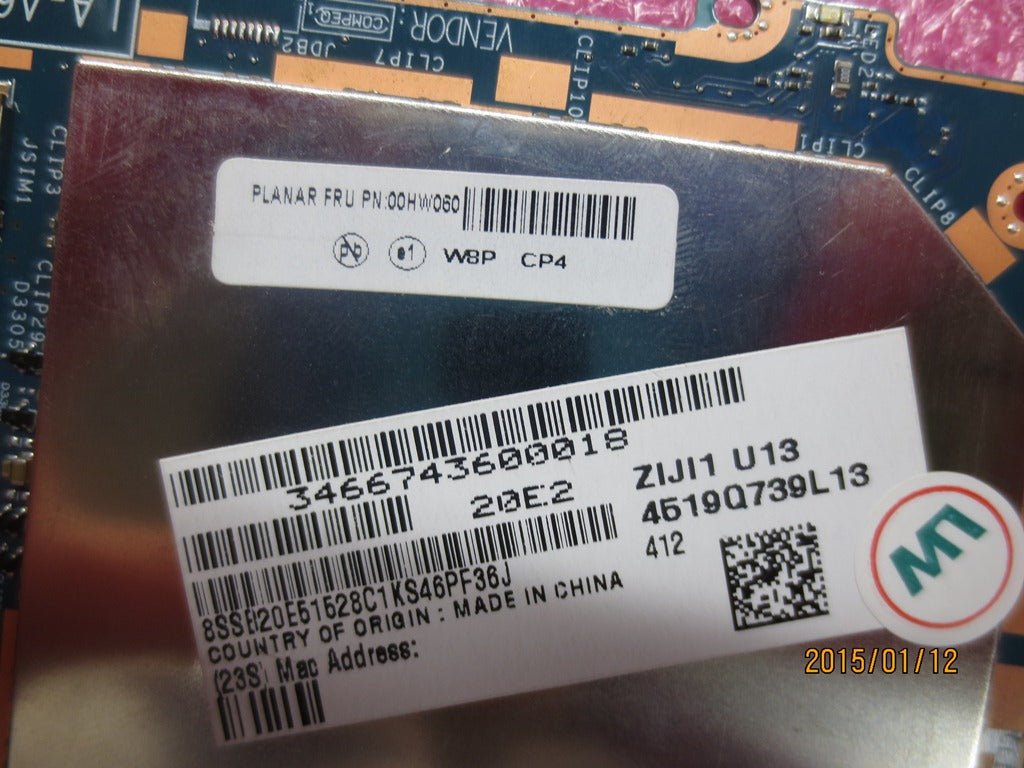 Lenovo Mb Assembly - 00HW060