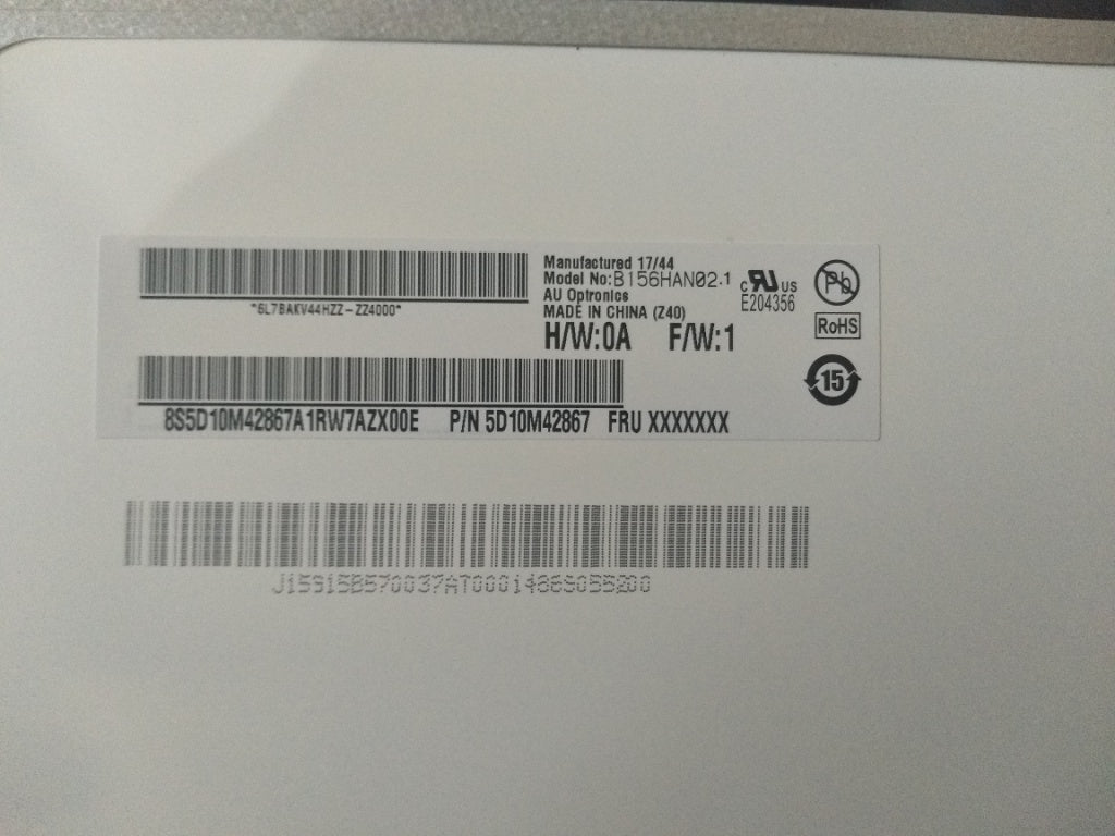 Lenovo AU 15.6-Inch FHD Display, Anti-Glare - 5D10M42867