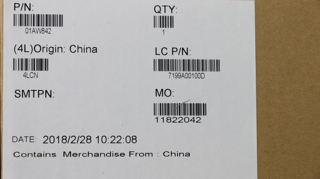 Lenovo Thin Kbd De Chy - 01AW842