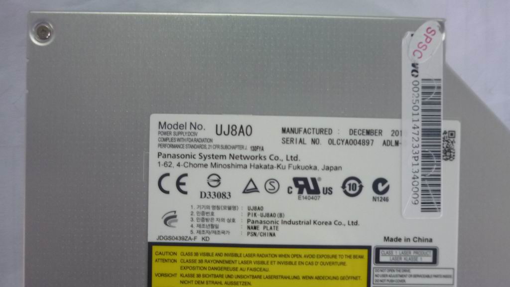 Lenovo Rambo Psn Uj8A0 Tray In - 25011472
