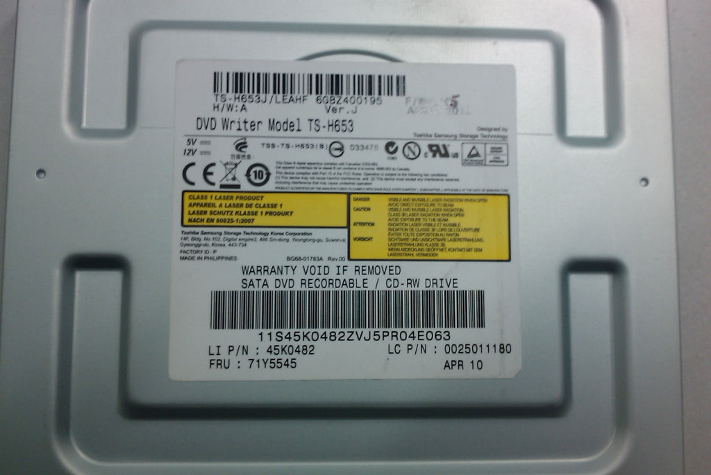 Lenovo Dvd-Rw Plds 16Xdh-16Absh Sata - 25011181