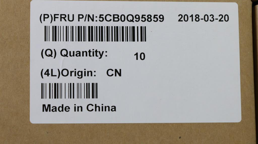 Lenovo Strip Cover C, Platinum, Left/Right/Middle - 5CB0Q95859