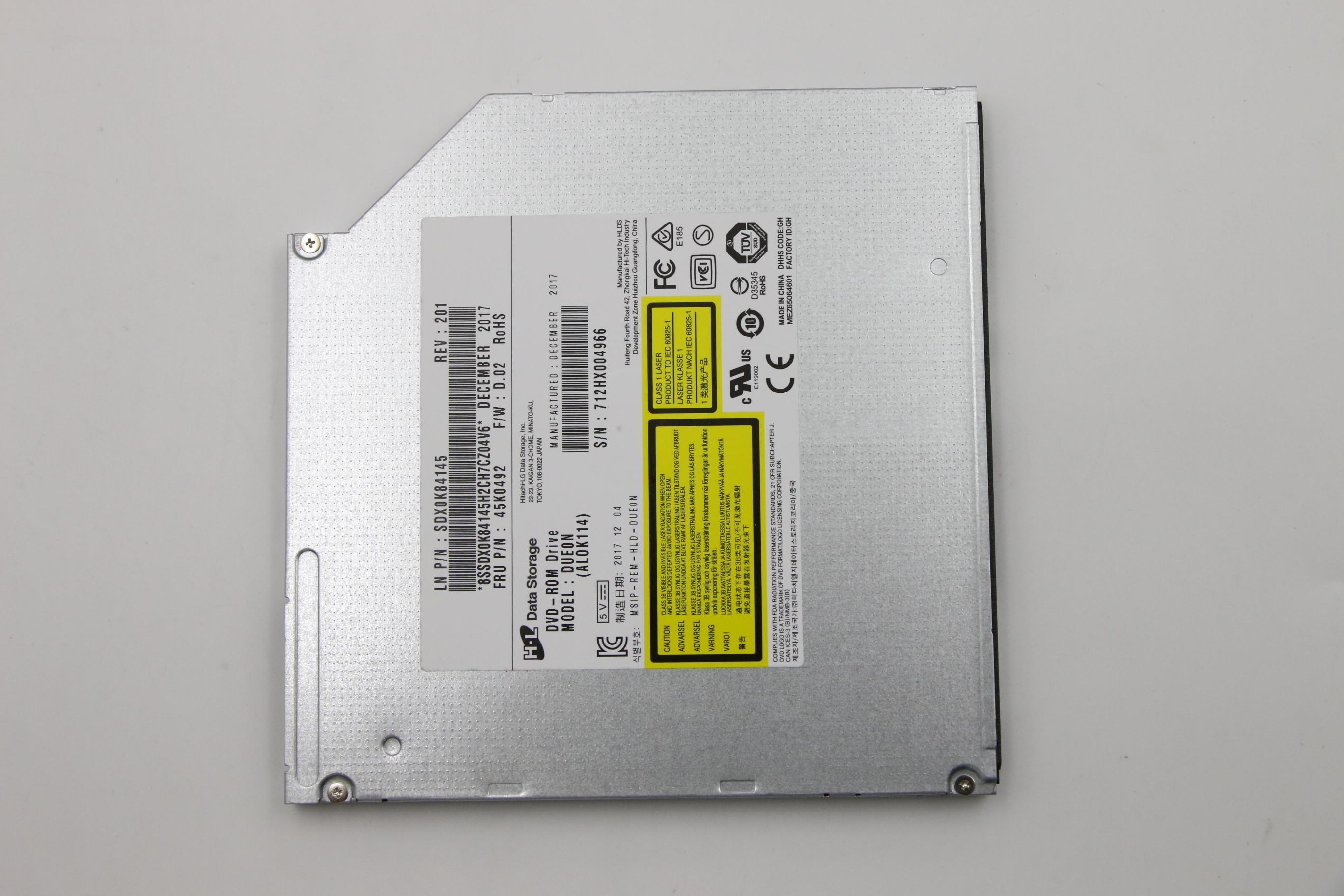 Lenovo 9.0Mm Dvd-Rom With Out Bezel - 45K0492– LenovoPart