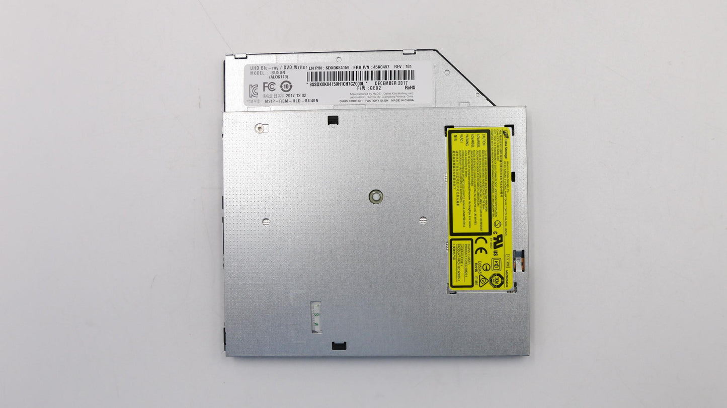 Lenovo 9.0 Slim UHD Blu-ray Writer Without Bezel - 45K0497