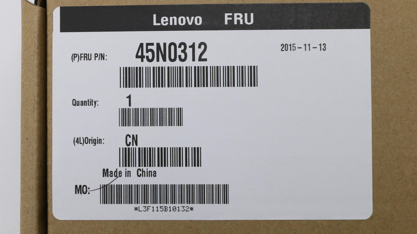 Lenovo 90W Circular AC Adapter, ThinkPad, 2-Pin, Black - 45N0311