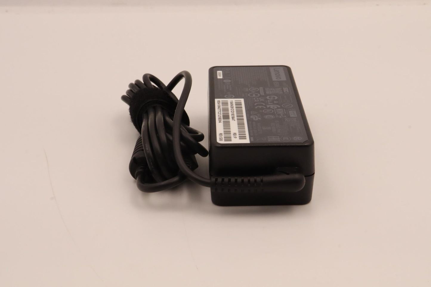 Lenovo AC Adapter, Rectangle, 65W, 3-Prong, Black - 45N0261