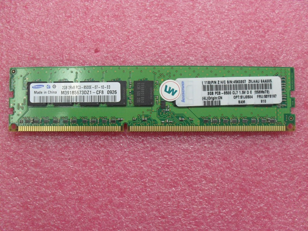 Lenovo Module 2Gb Ddr3 - 53Y6197