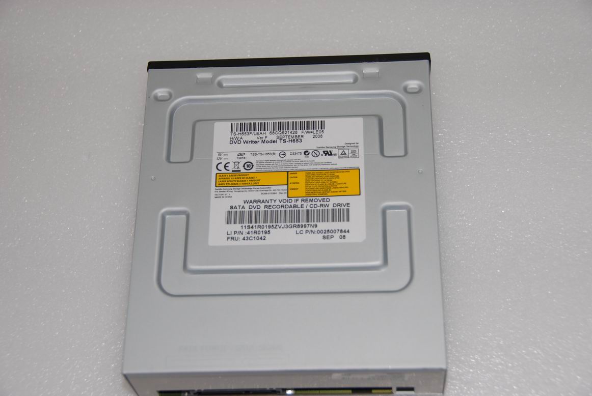 Lenovo Dvdrw Tsst 16Xts-H653F Sata Bl - 25007844