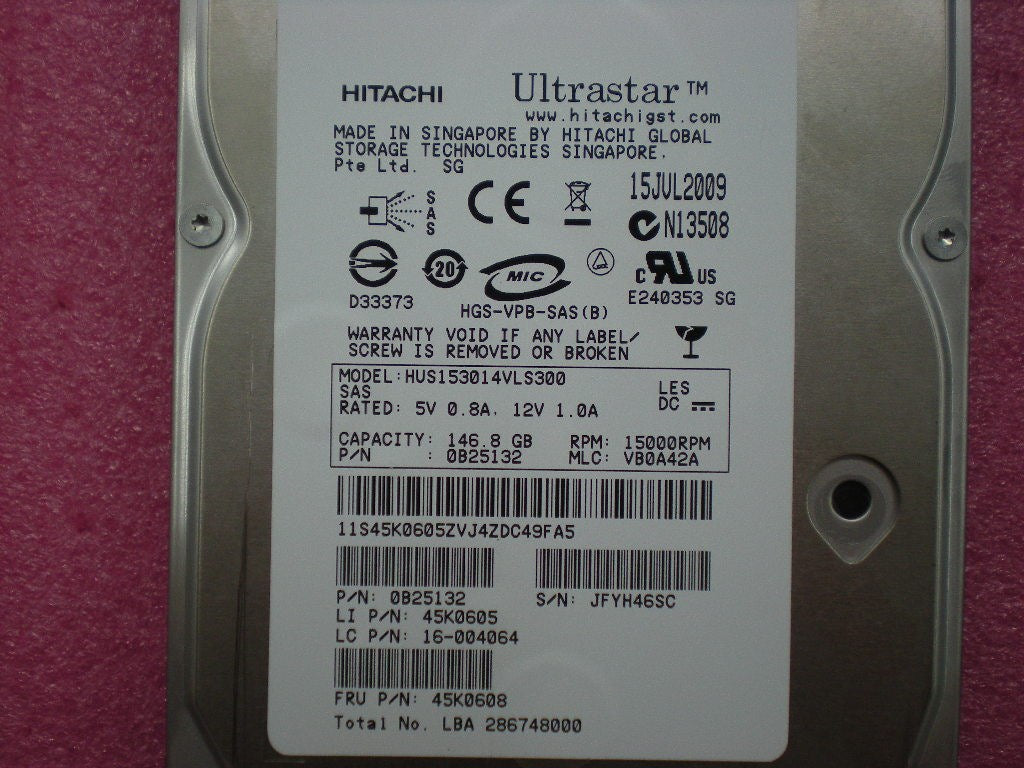 Lenovo Hd-Hard Drives - 45K0608