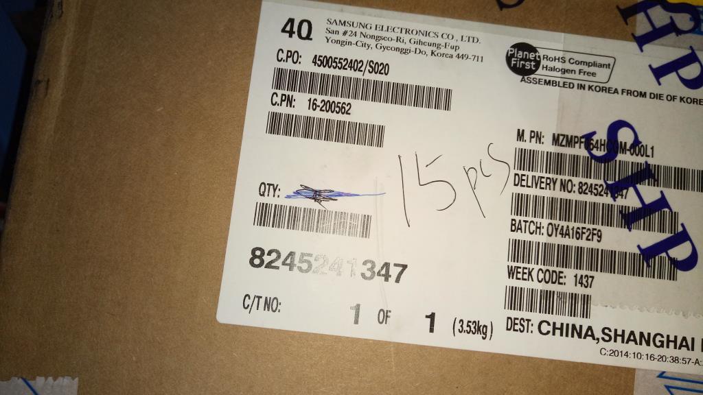 Lenovo Ssd 64Gb Samsung Mzmpf064Hcgm- - 16200562