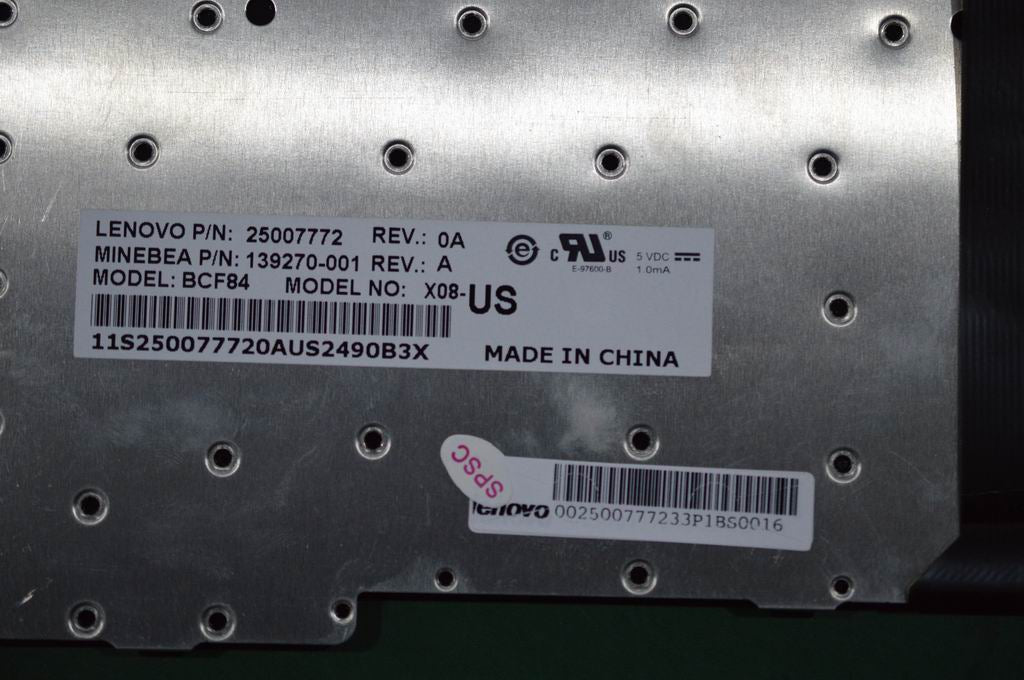 Lenovo Kb Nmb Us 84Key Orange Wo/Came - 25007772