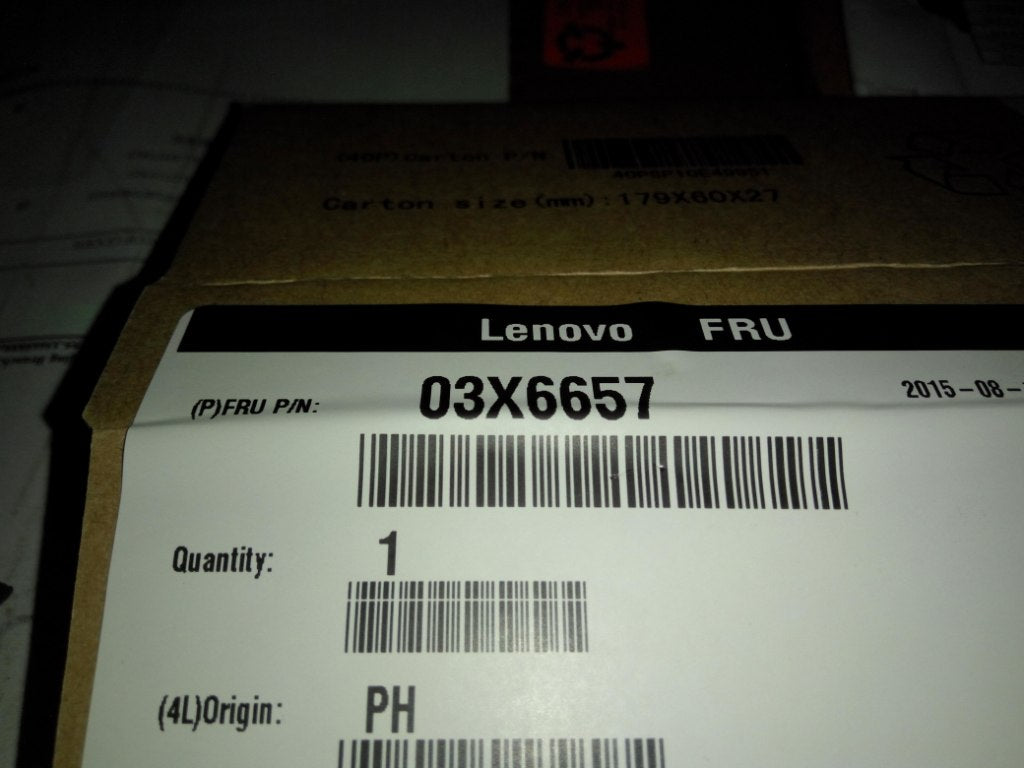 Lenovo 8GB Memory, DDR3L, 1600MHz, SODIMM - 0C40974