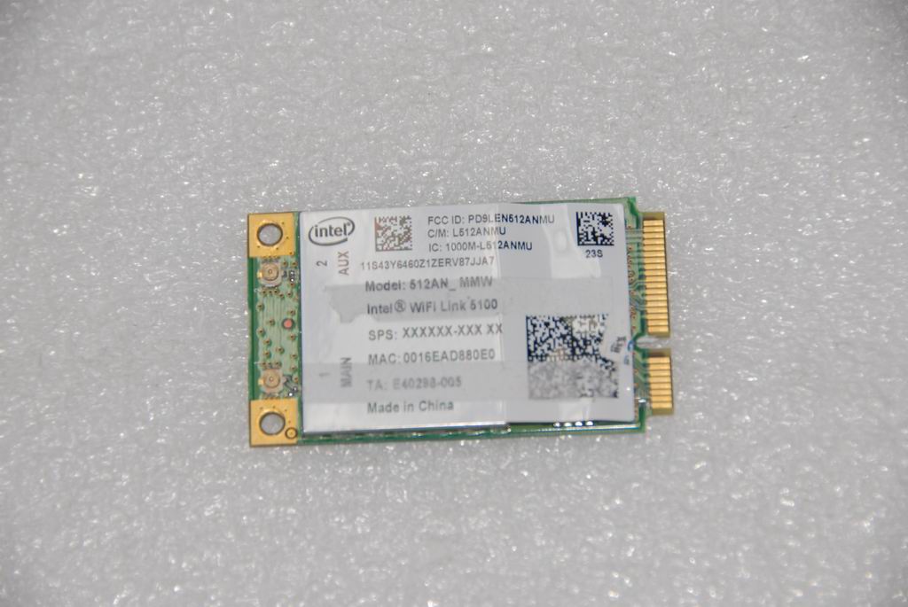 Lenovo Wlan Intel 5100N Mow Us M Pcie - 20002000