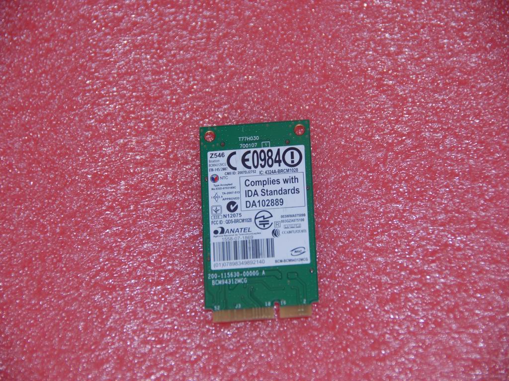 Lenovo Cbt Bcm4312 M 802.11G Mow Jap - 20002303