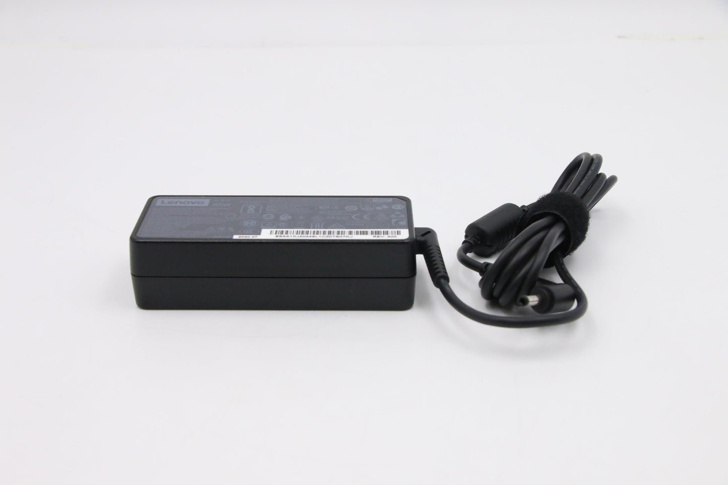 Lenovo Round AC Adapter, 65W, 3P, Black - 5A10J40449