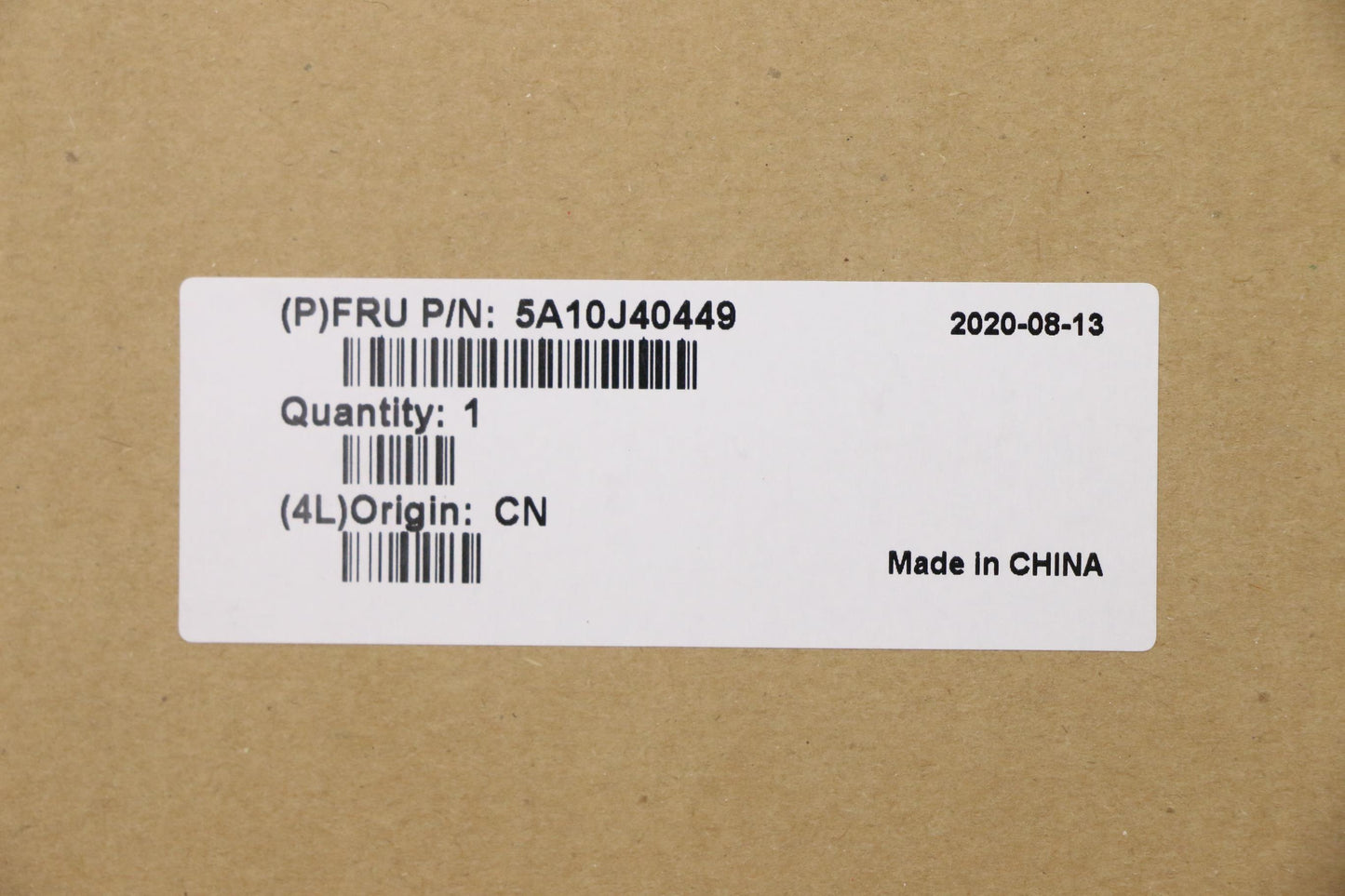 Lenovo Round AC Adapter, 65W, 3P, Black - 5A10J40449